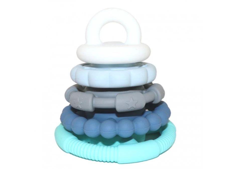 Utukutu Folding Pyramid With Teethers, Ocean | Toys