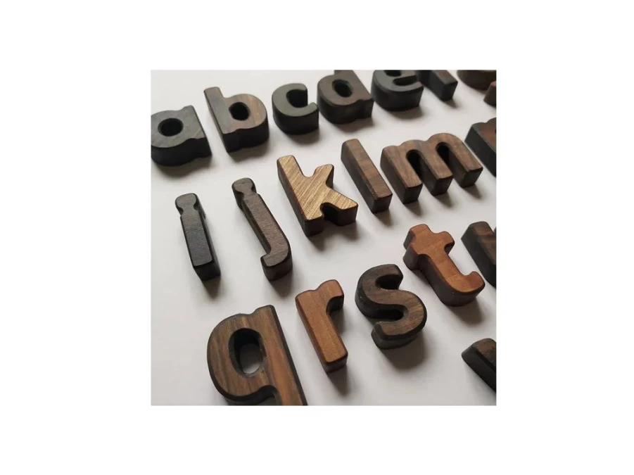 Utukutu Wooden Letters - Small | Montessori Aids