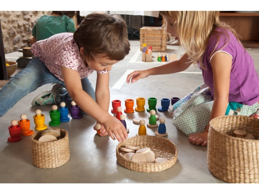 Utukutu Nins, Cups And Coins (18 Pcs) | Toys