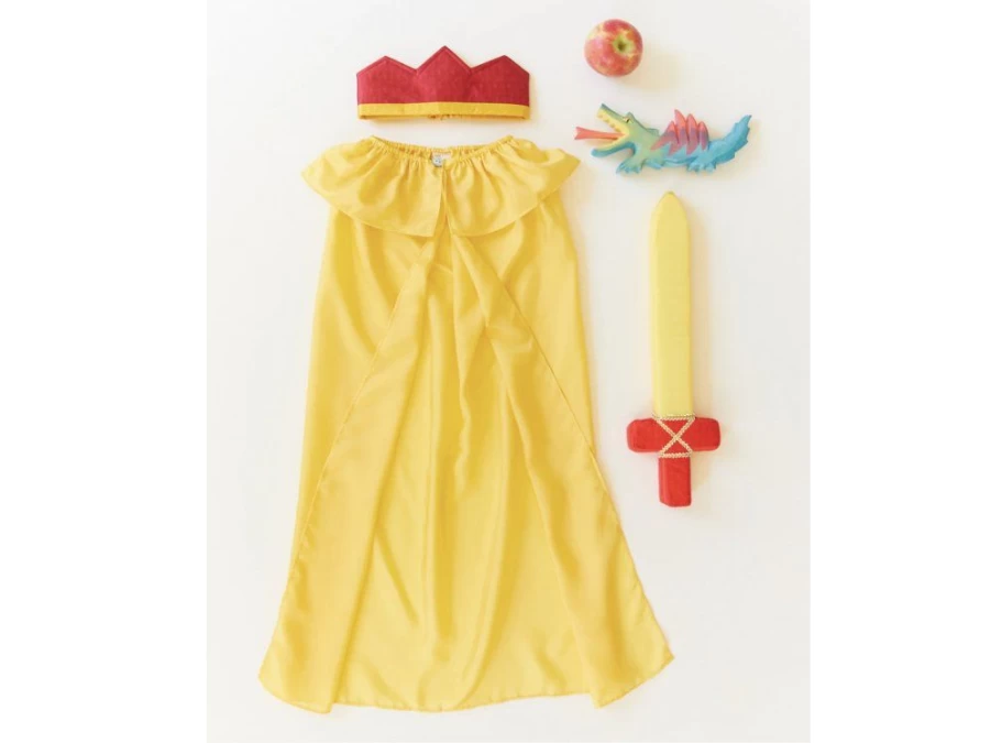 Utukutu Silk Gold Cloak + Sword + Crown | Toys